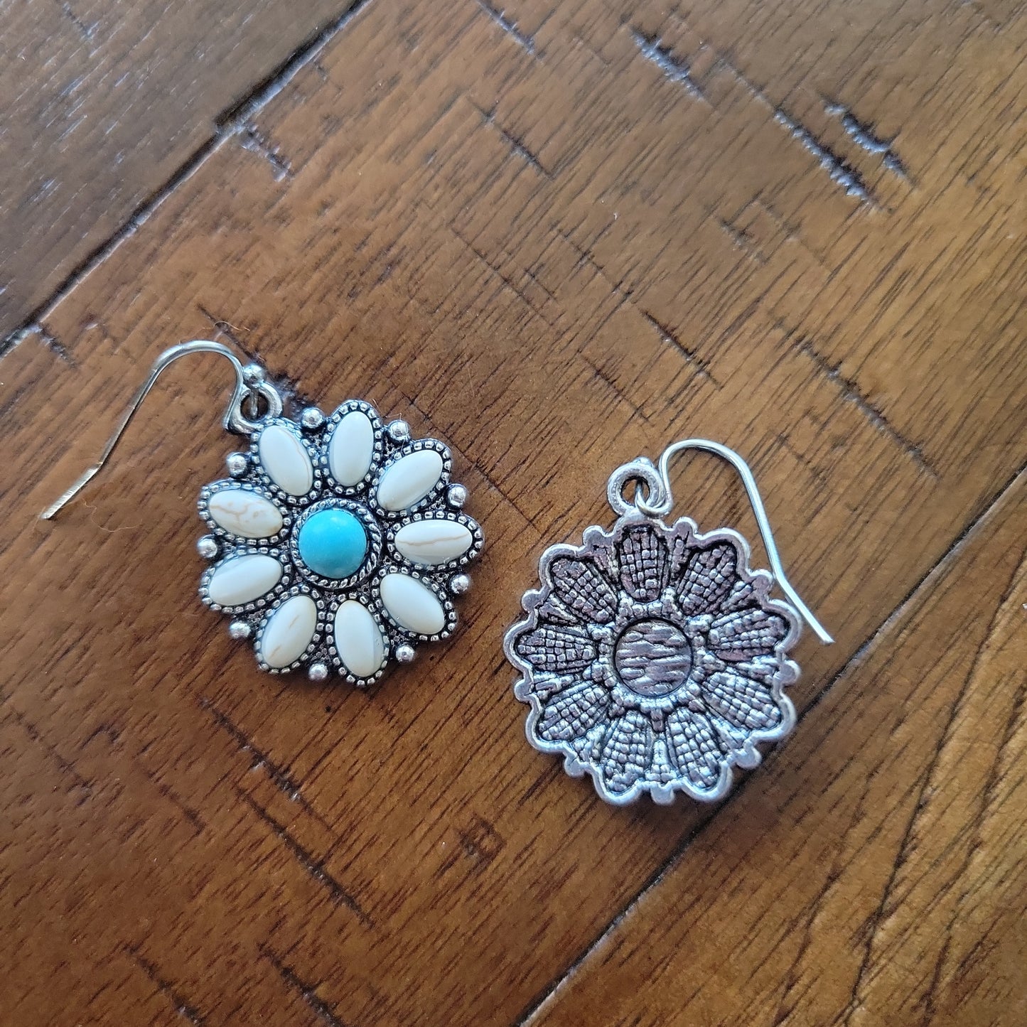 Concho Dangle Earrings