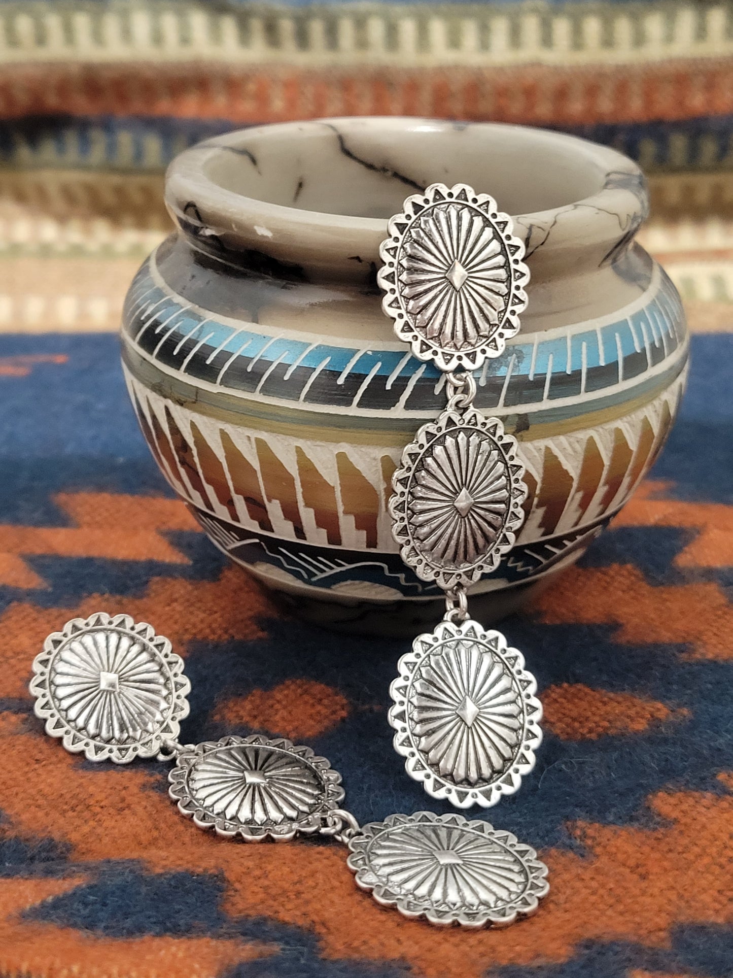 Concho Drop Stud