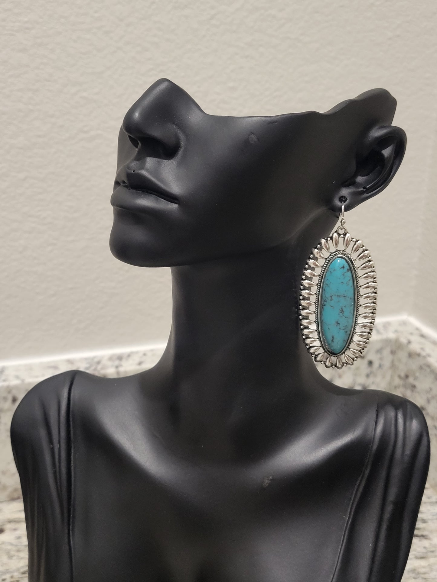 Concho Stone Dangle