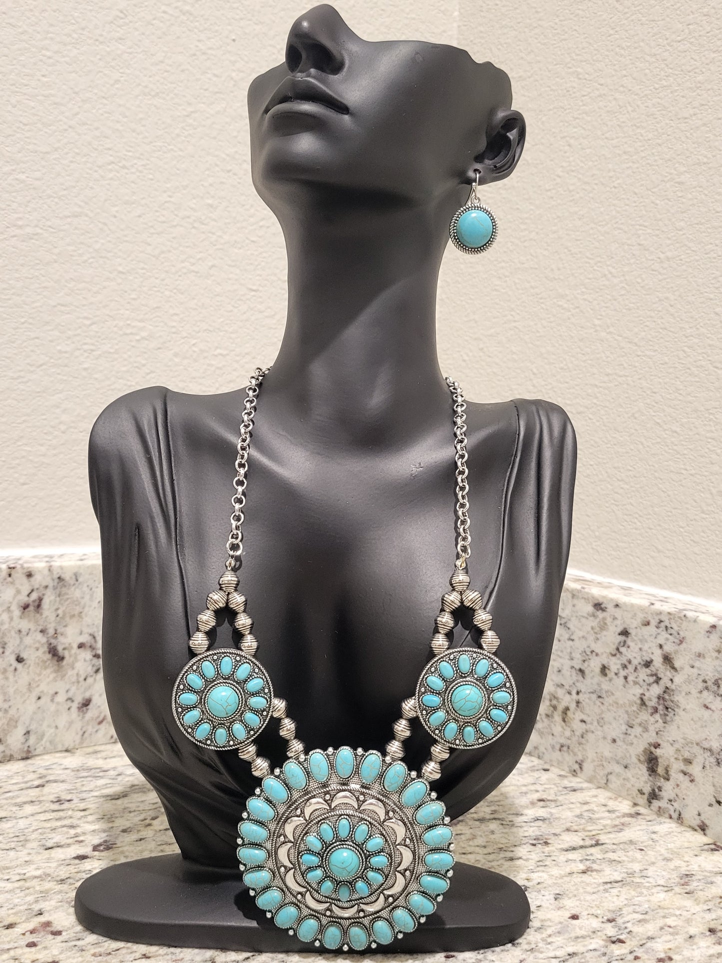 Concho Necklace Set