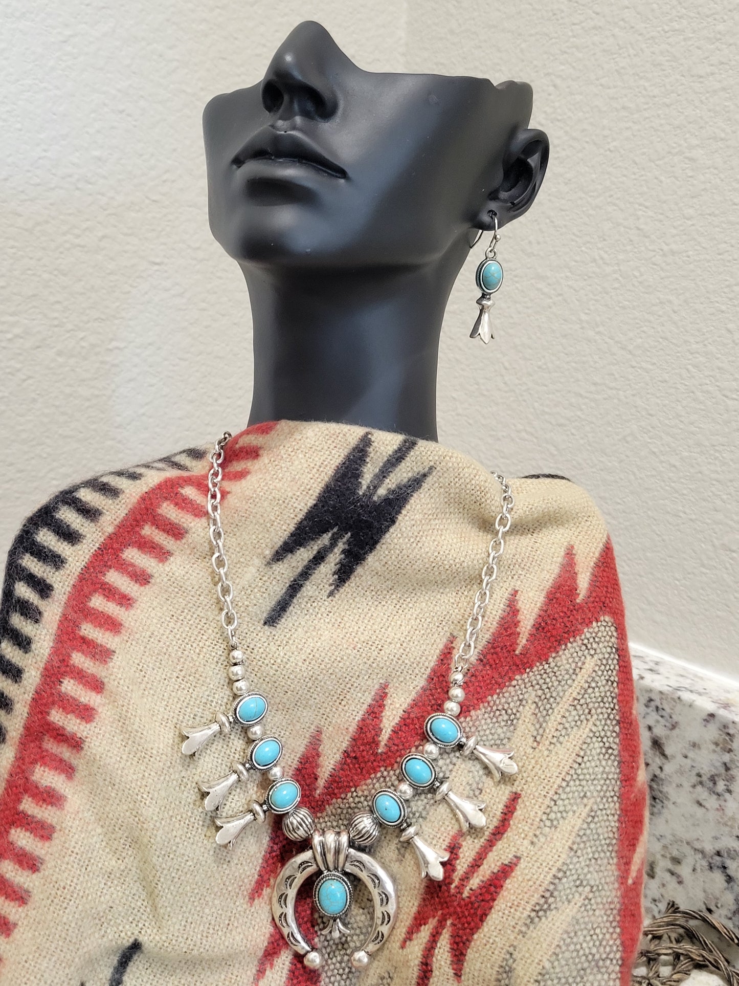 Squash Blossom Necklace Set
