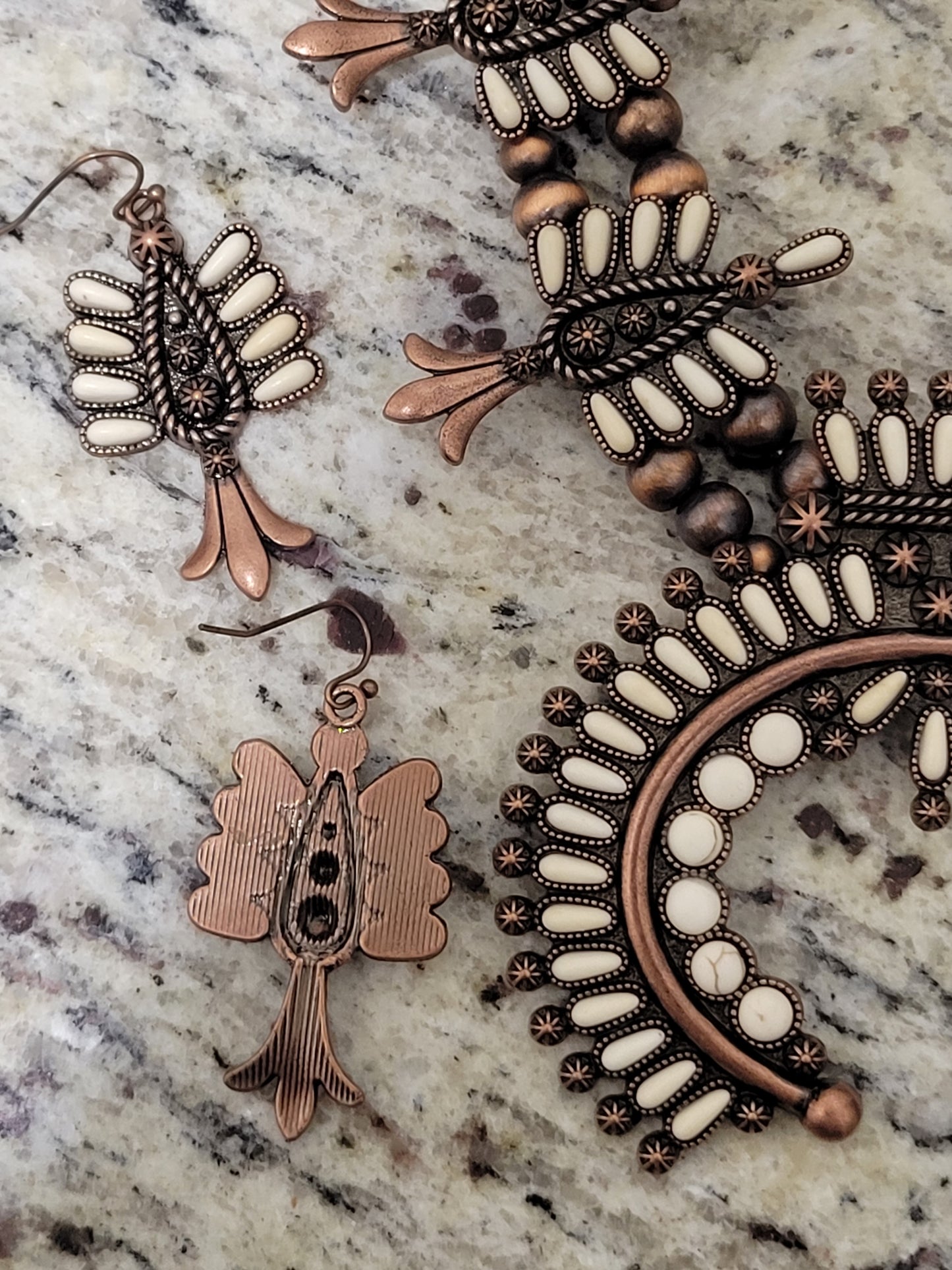 Squash Blossom Necklace Set