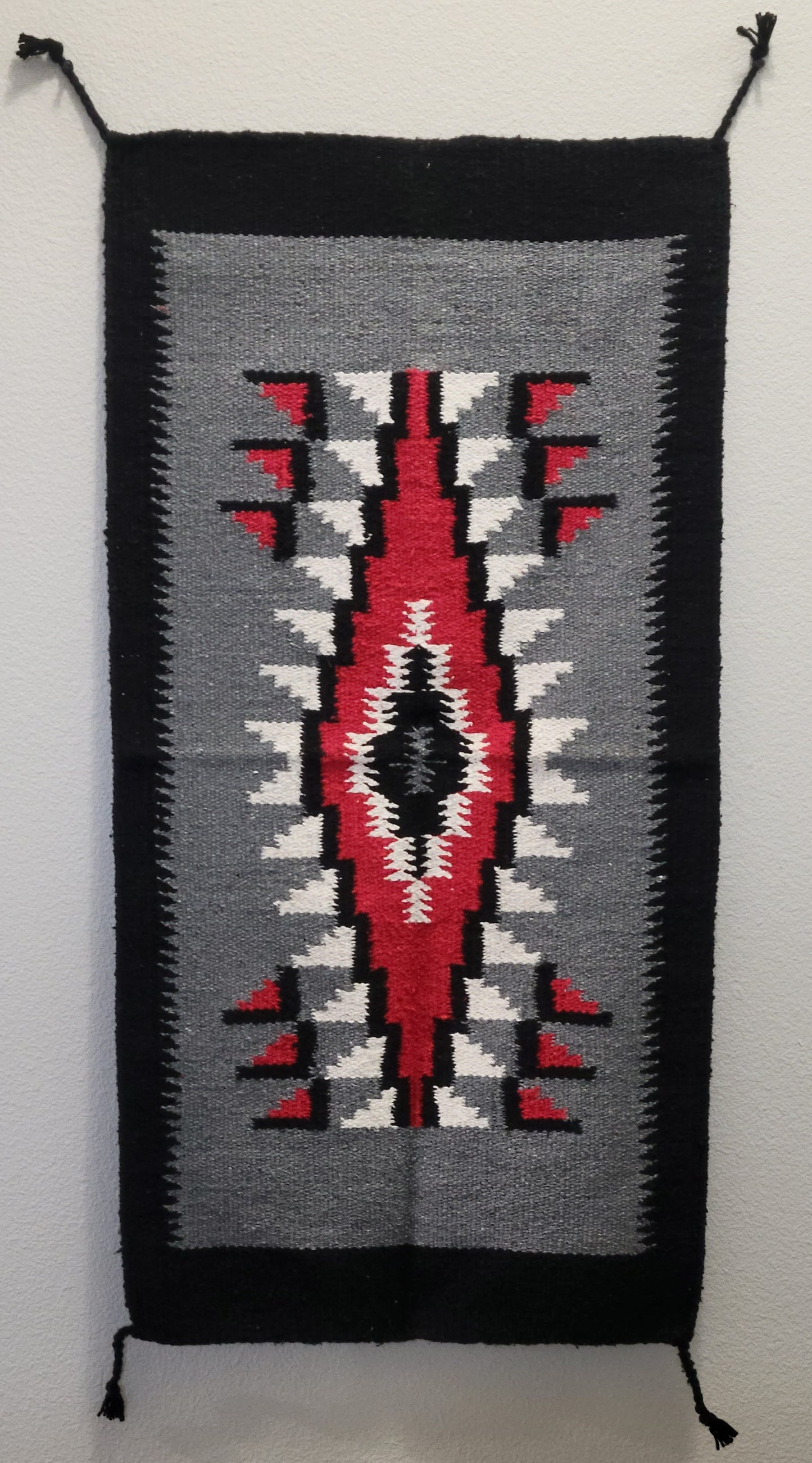 20" x 40" Handwoven Acrylic Rug