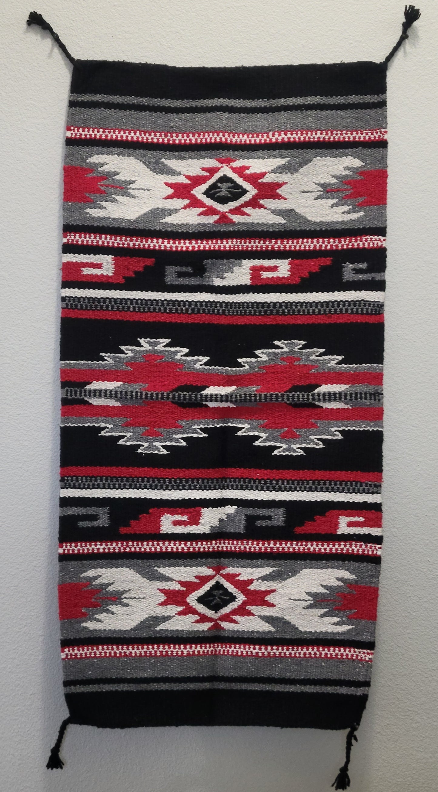 20" x 40" Handwoven Acrylic Rug
