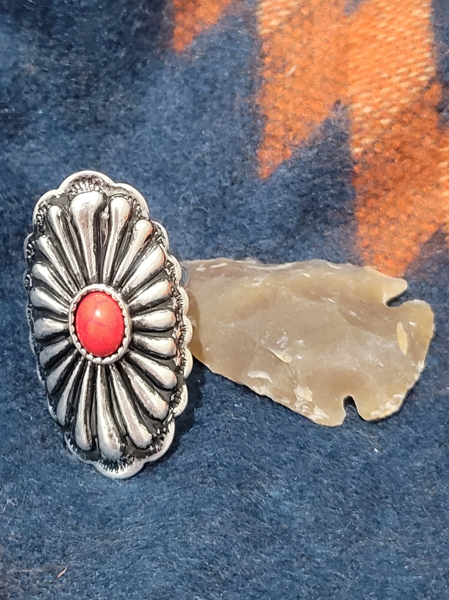 Concho Cuff Ring