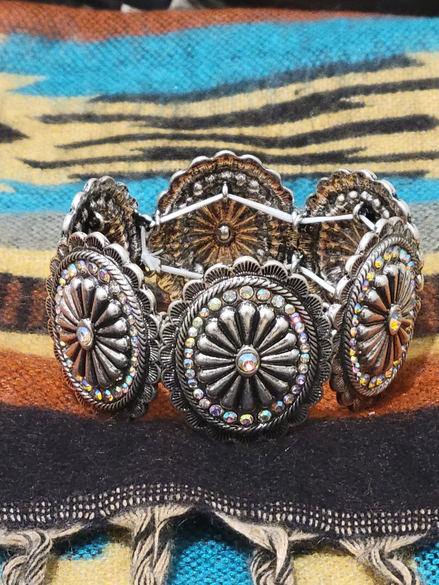 Concho Stretch Bracelet