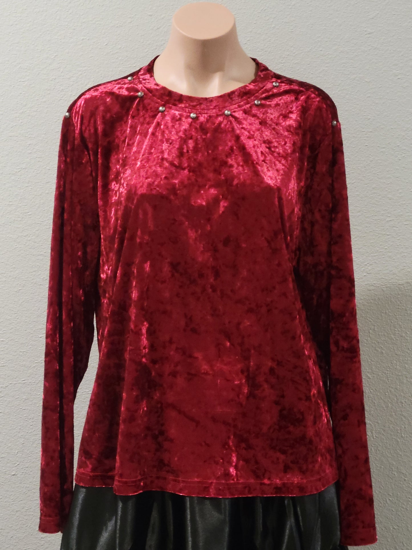 Velvet Long Sleeve XL